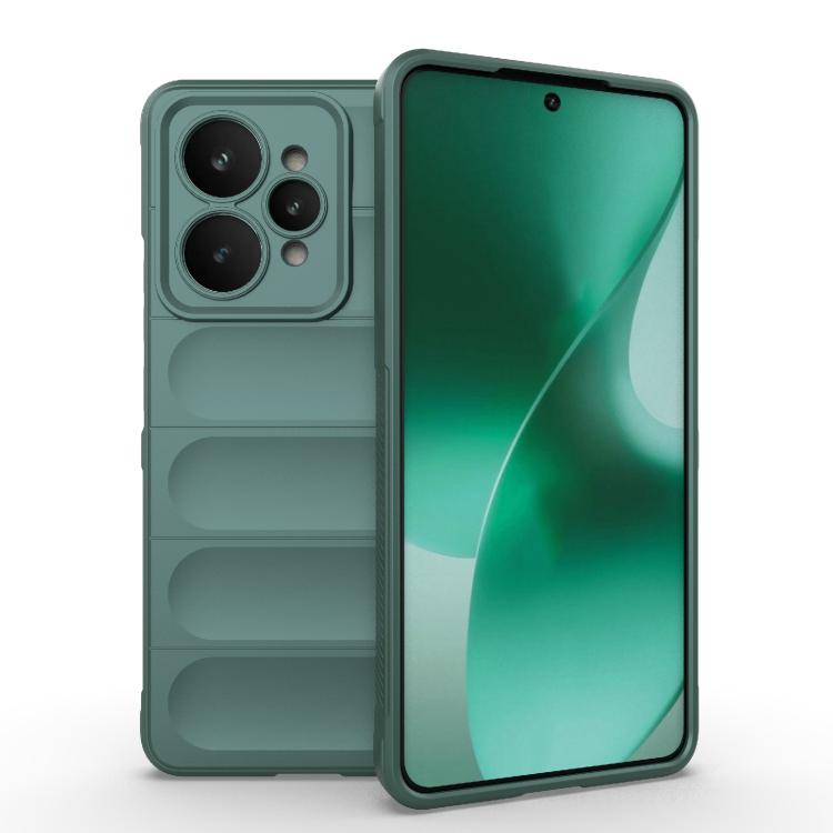 เคสโทรศัพท์ Magic Shield TPU + Flannel, For Realme P4 5G India, For Realme 15 Pro 5G Global, For Realme 15 5G Global, For Realme C73 5G Global / Narzo 80 Lite