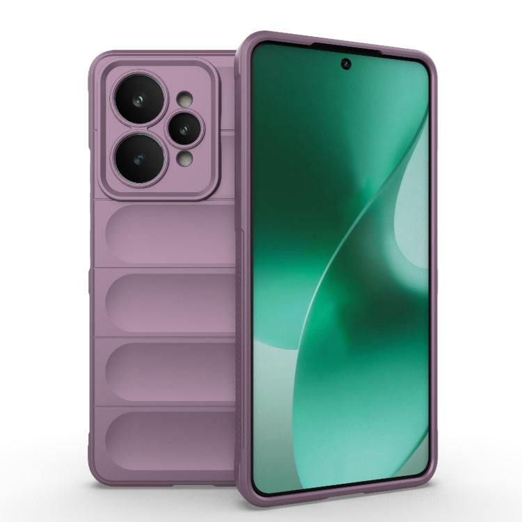 เคสโทรศัพท์ Magic Shield TPU + Flannel, For Realme P4 5G India, For Realme 15 Pro 5G Global, For Realme 15 5G Global, For Realme C73 5G Global / Narzo 80 Lite