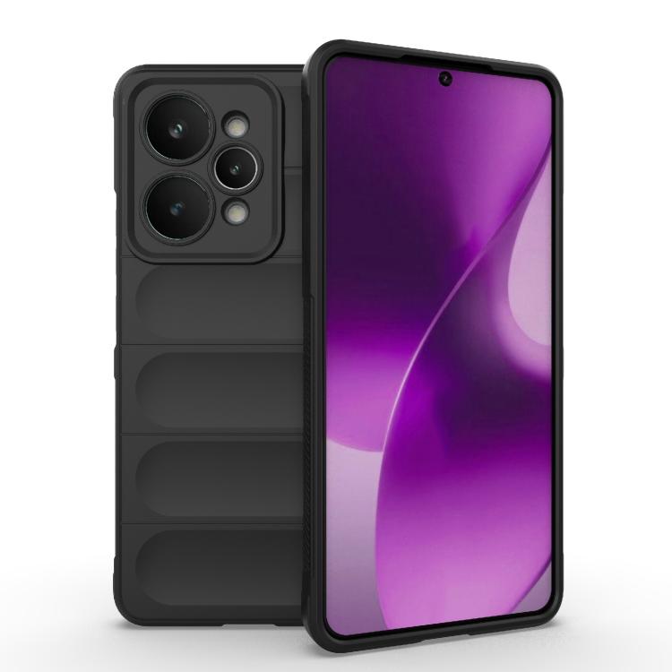 เคสโทรศัพท์ Magic Shield TPU + Flannel, For Realme P4 5G India, For Realme 15 Pro 5G Global, For Realme 15 5G Global, For Realme C73 5G Global / Narzo 80 Lite