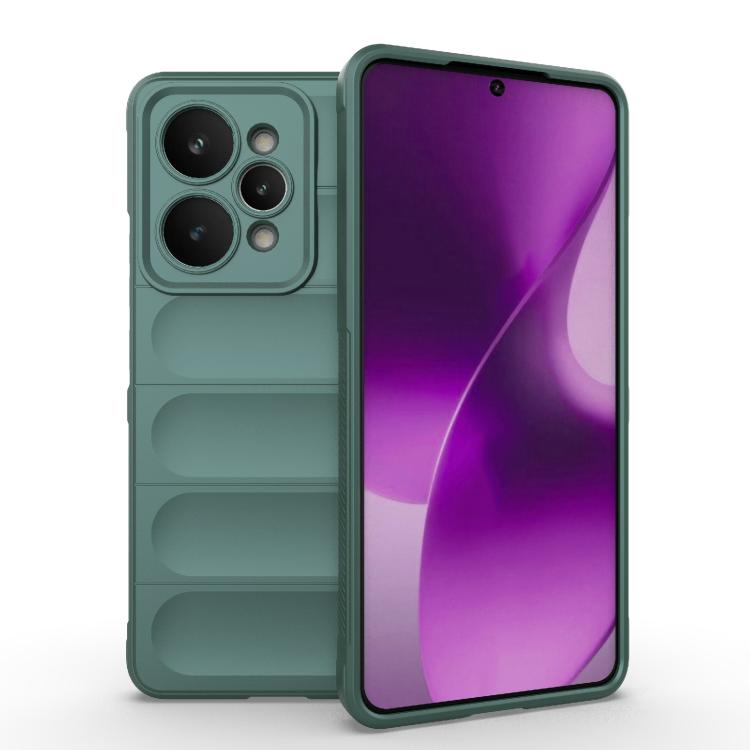 เคสโทรศัพท์ Magic Shield TPU + Flannel, For Realme P4 5G India, For Realme 15 Pro 5G Global, For Realme 15 5G Global, For Realme C73 5G Global / Narzo 80 Lite