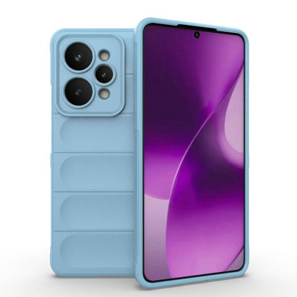 เคสโทรศัพท์ Magic Shield TPU + Flannel, For Realme P4 5G India, For Realme 15 Pro 5G Global, For Realme 15 5G Global, For Realme C73 5G Global / Narzo 80 Lite