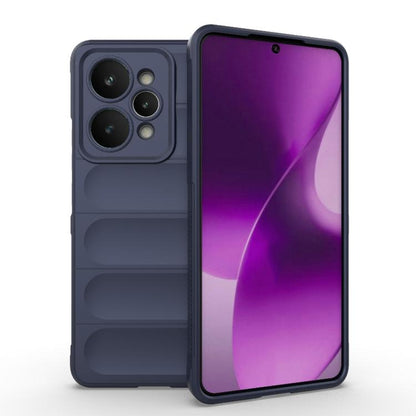เคสโทรศัพท์ Magic Shield TPU + Flannel, For Realme P4 5G India, For Realme 15 Pro 5G Global, For Realme 15 5G Global, For Realme C73 5G Global / Narzo 80 Lite