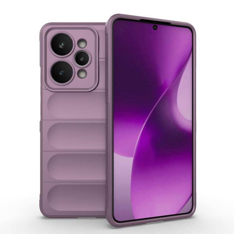 เคสโทรศัพท์ Magic Shield TPU + Flannel, For Realme P4 5G India, For Realme 15 Pro 5G Global, For Realme 15 5G Global, For Realme C73 5G Global / Narzo 80 Lite