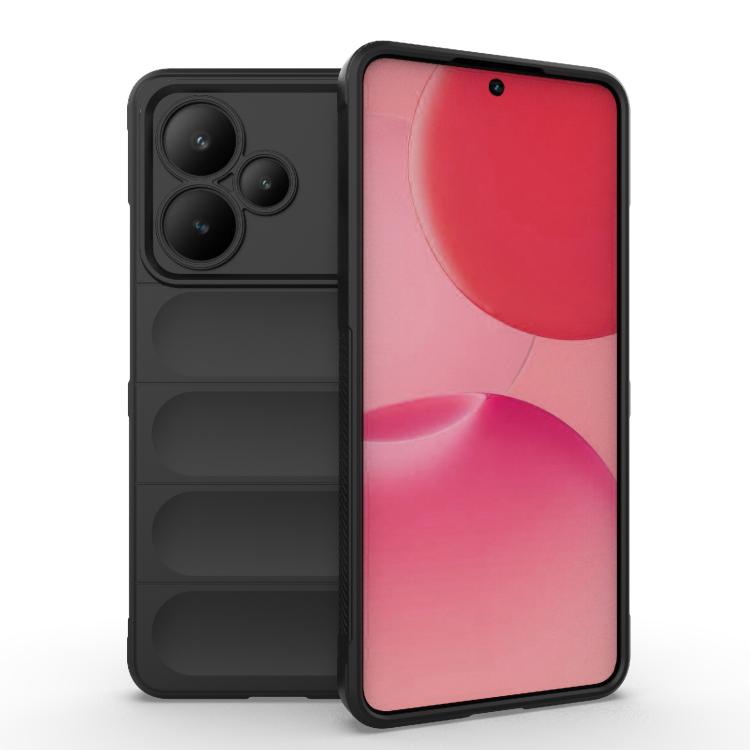 เคสโทรศัพท์ Magic Shield TPU + Flannel, For Realme P4 5G India, For Realme 15 Pro 5G Global, For Realme 15 5G Global, For Realme C73 5G Global / Narzo 80 Lite