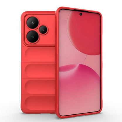 เคสโทรศัพท์ Magic Shield TPU + Flannel, For Realme P4 5G India, For Realme 15 Pro 5G Global, For Realme 15 5G Global, For Realme C73 5G Global / Narzo 80 Lite