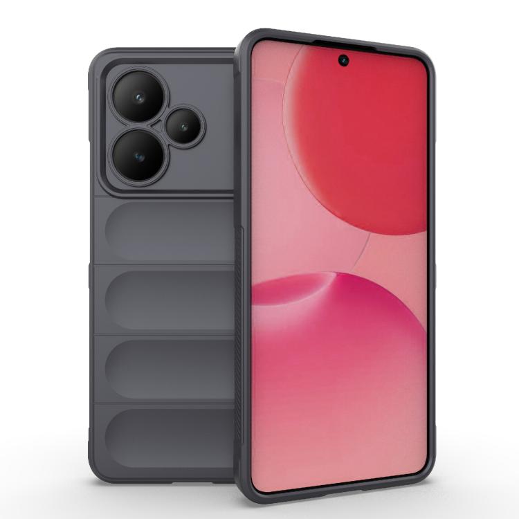 เคสโทรศัพท์ Magic Shield TPU + Flannel, For Realme P4 5G India, For Realme 15 Pro 5G Global, For Realme 15 5G Global, For Realme C73 5G Global / Narzo 80 Lite