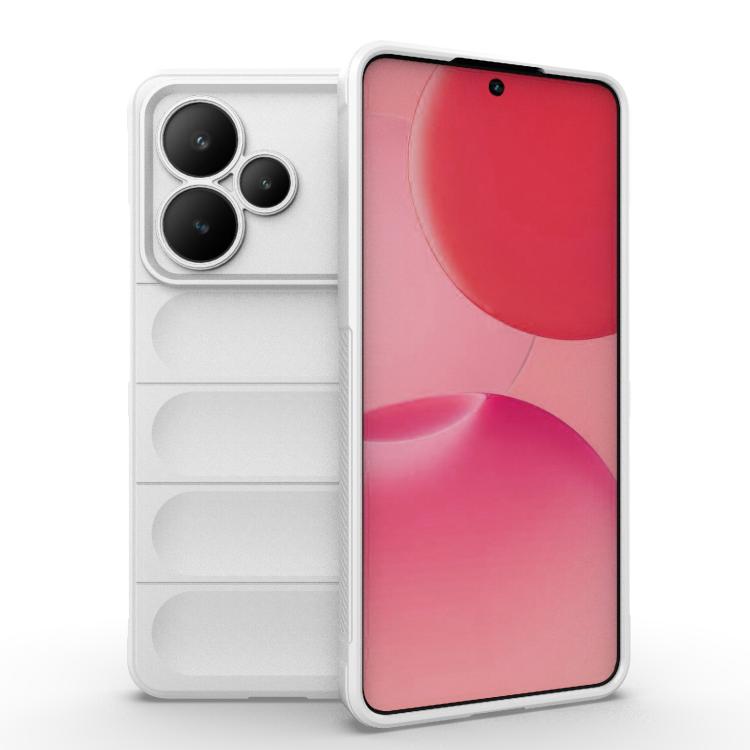 เคสโทรศัพท์ Magic Shield TPU + Flannel, For Realme P4 5G India, For Realme 15 Pro 5G Global, For Realme 15 5G Global, For Realme C73 5G Global / Narzo 80 Lite