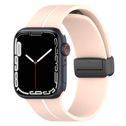 สายนาฬิกาซิลิโคนหัวเข็มขัดพับสองสี, For Apple Watch 4 44mm, For Apple Watch 3 38mm, For Apple Watch 3 42mm, For Apple Watch 2 38mm