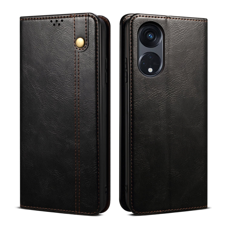ซองใส่โทรศัพท์หนังลายม้าบ้าสีน้ำมัน, For OPPO A98 5G, For OPPO Reno8 T 5G / A1 Pro, For OPPO Reno10 Pro+ Global, For OPPO A38 4G / A18 4G, For OPPO Find X7, For OPPO A58 4G, For OPPO Find X7 Pro/Find X7 Ultra, For OPPO A78 4G, For OPPO A79 5G