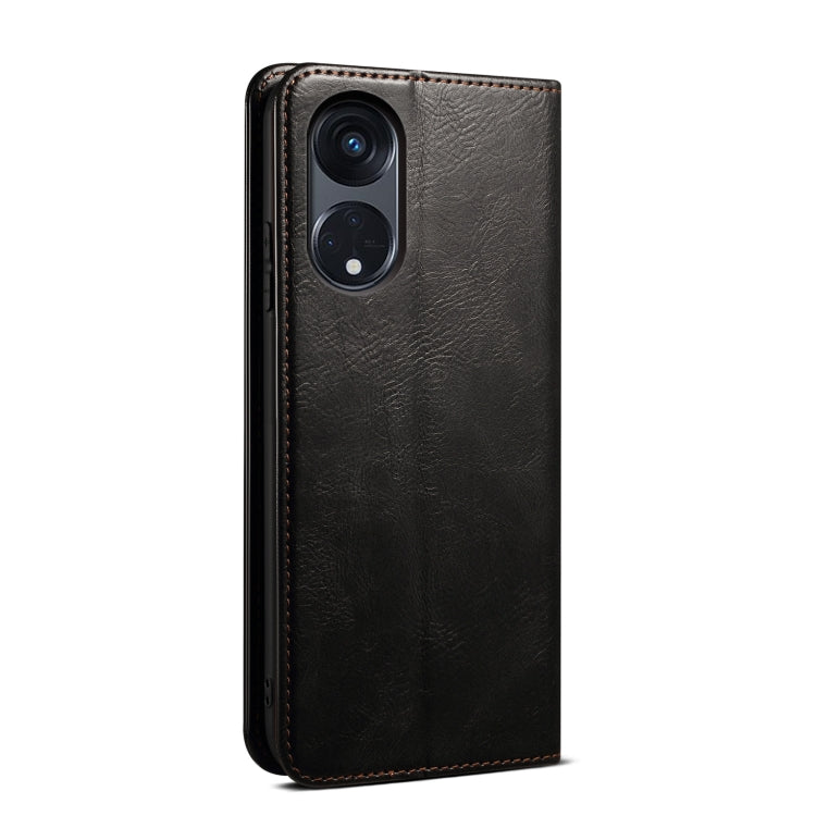 ซองใส่โทรศัพท์หนังลายม้าบ้าสีน้ำมัน, For OPPO A98 5G, For OPPO Reno8 T 5G / A1 Pro, For OPPO Reno10 Pro+ Global, For OPPO A38 4G / A18 4G, For OPPO Find X7, For OPPO A58 4G, For OPPO Find X7 Pro/Find X7 Ultra, For OPPO A78 4G, For OPPO A79 5G