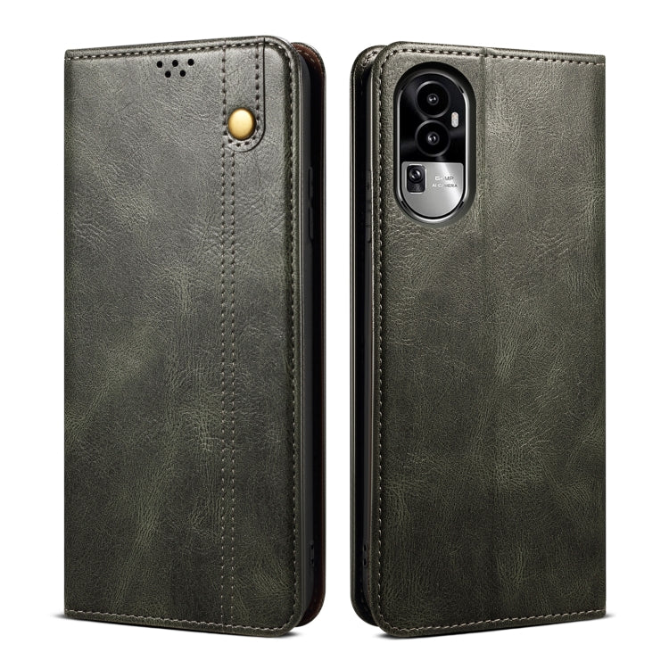 ซองใส่โทรศัพท์หนังลายม้าบ้าสีน้ำมัน, For OPPO A98 5G, For OPPO Reno8 T 5G / A1 Pro, For OPPO Reno10 Pro+ Global, For OPPO A38 4G / A18 4G, For OPPO Find X7, For OPPO A58 4G, For OPPO Find X7 Pro/Find X7 Ultra, For OPPO A78 4G, For OPPO A79 5G