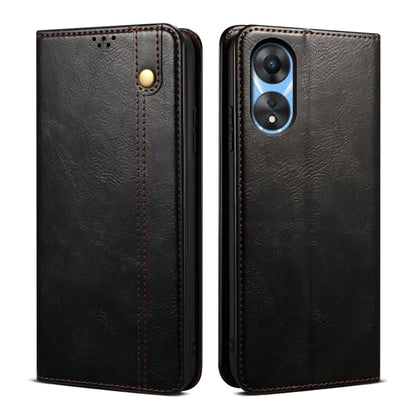 ซองใส่โทรศัพท์หนังลายม้าบ้าสีน้ำมัน, For OPPO A98 5G, For OPPO Reno8 T 5G / A1 Pro, For OPPO Reno10 Pro+ Global, For OPPO A38 4G / A18 4G, For OPPO Find X7, For OPPO A58 4G, For OPPO Find X7 Pro/Find X7 Ultra, For OPPO A78 4G, For OPPO A79 5G