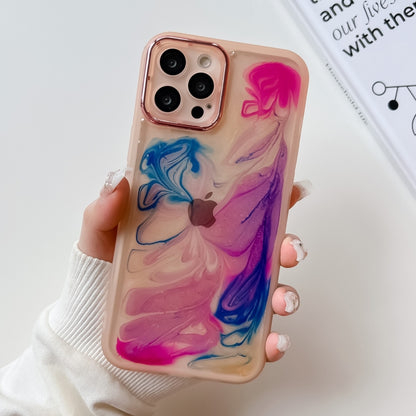 ภาพวาดสีน้ำมันเคสโทรศัพท์ TPU, For iPhone 12 Pro Max, For iPhone 11 Pro, For iPhone 11 Pro Max, For iPhone SE 2022/2020 / 8 / 7, For iPhone 8 Plus / 7 Plus, For iPhone X / XS, For iPhone XS Max, For iPhone XR
