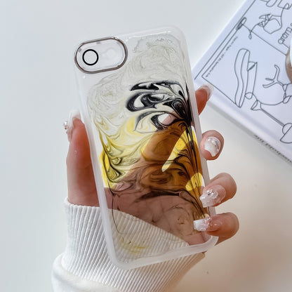 ภาพวาดสีน้ำมันเคสโทรศัพท์ TPU, For iPhone 12 Pro Max, For iPhone 11 Pro, For iPhone 11 Pro Max, For iPhone SE 2022/2020 / 8 / 7, For iPhone 8 Plus / 7 Plus, For iPhone X / XS, For iPhone XS Max, For iPhone XR