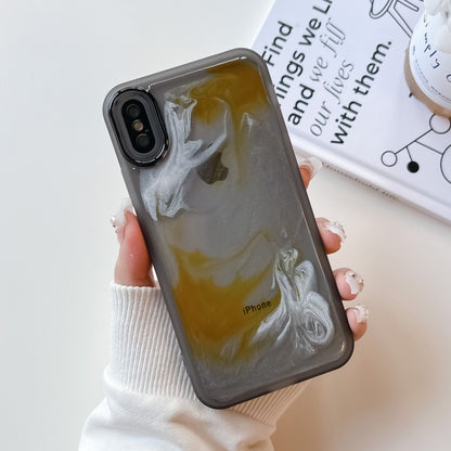 ภาพวาดสีน้ำมันเคสโทรศัพท์ TPU, For iPhone 12 Pro Max, For iPhone 11 Pro, For iPhone 11 Pro Max, For iPhone SE 2022/2020 / 8 / 7, For iPhone 8 Plus / 7 Plus, For iPhone X / XS, For iPhone XS Max, For iPhone XR