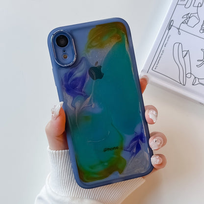 ภาพวาดสีน้ำมันเคสโทรศัพท์ TPU, For iPhone 12 Pro Max, For iPhone 11 Pro, For iPhone 11 Pro Max, For iPhone SE 2022/2020 / 8 / 7, For iPhone 8 Plus / 7 Plus, For iPhone X / XS, For iPhone XS Max, For iPhone XR