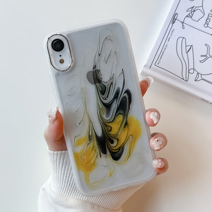 ภาพวาดสีน้ำมันเคสโทรศัพท์ TPU, For iPhone 12 Pro Max, For iPhone 11 Pro, For iPhone 11 Pro Max, For iPhone SE 2022/2020 / 8 / 7, For iPhone 8 Plus / 7 Plus, For iPhone X / XS, For iPhone XS Max, For iPhone XR