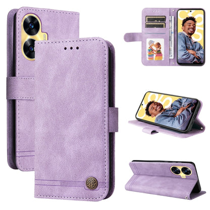 เคสโทรศัพท์หนังปุ่มโลหะ Skin Feel Life Tree, For Realme 12 Pro+, For Realme C67 4G Global, For Realme C67 5G / 11 5G Taiwan Version, For Realme 11 4G Global, For Realme C53 / Narzo N53, For Realme 11, For Realme 11 Pro / 11 Pro+, For Realme C65 4G     ...