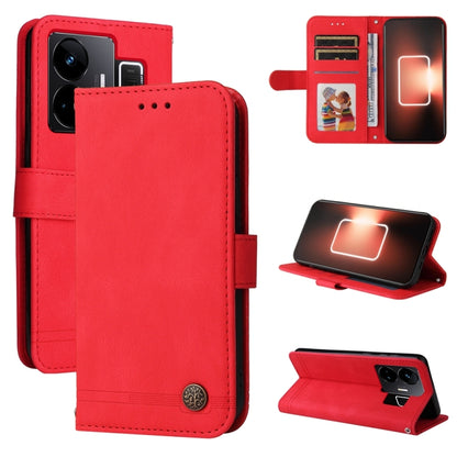 เคสโทรศัพท์หนังปุ่มโลหะ Skin Feel Life Tree, For Realme GT Neo 5 5G / GT3