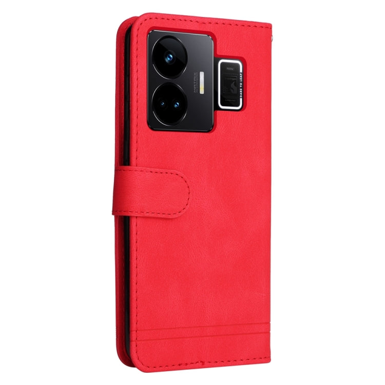 เคสโทรศัพท์หนังปุ่มโลหะ Skin Feel Life Tree, For Realme GT Neo 5 5G / GT3