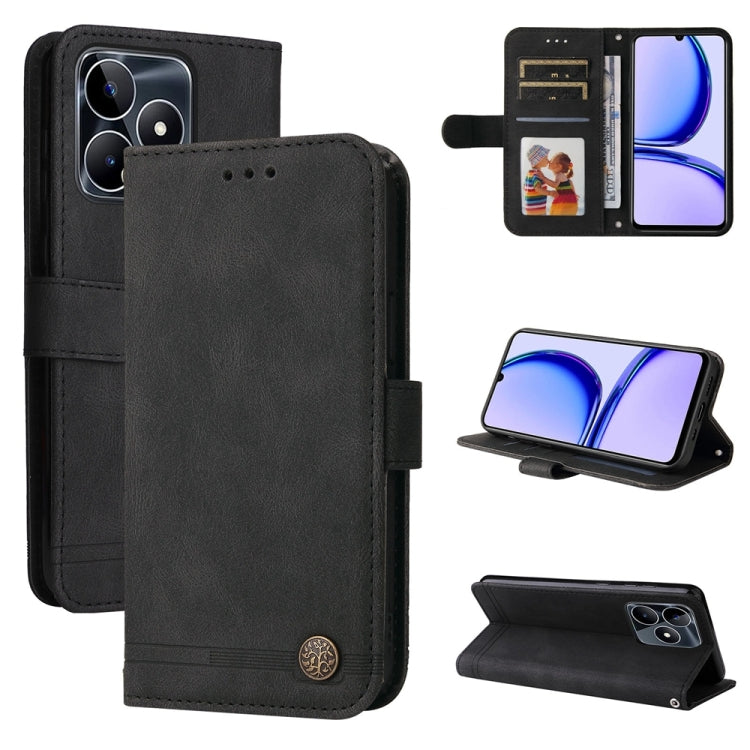 เคสโทรศัพท์หนังปุ่มโลหะ Skin Feel Life Tree, For Realme 12 Pro+, For Realme C67 4G Global, For Realme C67 5G / 11 5G Taiwan Version, For Realme 11 4G Global, For Realme C53 / Narzo N53, For Realme 11, For Realme 11 Pro / 11 Pro+, For Realme C65 4G     ...