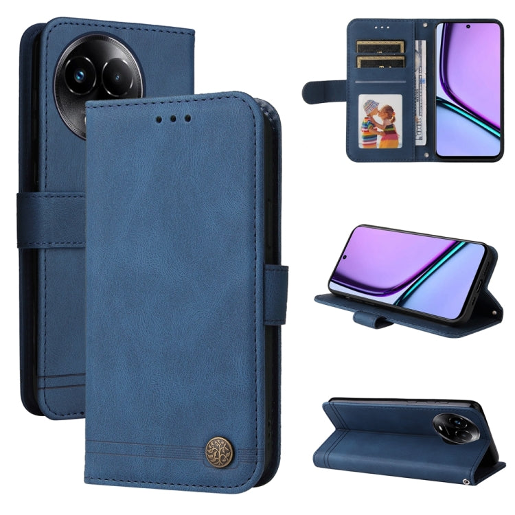 เคสโทรศัพท์หนังปุ่มโลหะ Skin Feel Life Tree, For Realme 12 Pro+, For Realme C67 4G Global, For Realme C67 5G / 11 5G Taiwan Version, For Realme 11 4G Global, For Realme C53 / Narzo N53, For Realme 11, For Realme 11 Pro / 11 Pro+, For Realme C65 4G     ...