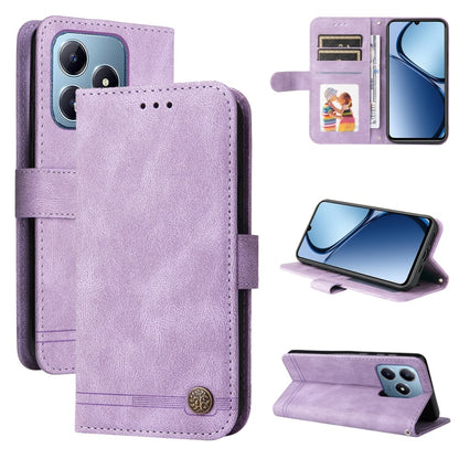 เคสโทรศัพท์หนังปุ่มโลหะ Skin Feel Life Tree, For Realme 14 Pro+ Global, For Realme 14 Pro Global, For Realme GT 7 Pro, For Realme 13+, For Realme 13 Pro / 13 Pro+ / 12 Pro, For Realme GT 6 / GT Neo6 SE, For Realme C63 / C61  / Note 60, For Realme 12   ...