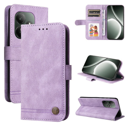 เคสโทรศัพท์หนังปุ่มโลหะ Skin Feel Life Tree, For Realme 14 Pro+ Global, For Realme 14 Pro Global, For Realme GT 7 Pro, For Realme 13+, For Realme 13 Pro / 13 Pro+ / 12 Pro, For Realme GT 6 / GT Neo6 SE, For Realme C63 / C61  / Note 60, For Realme 12   ...