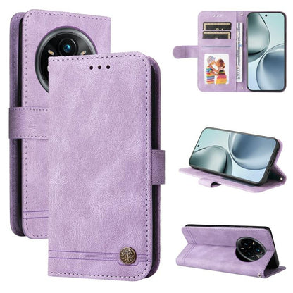 เคสโทรศัพท์หนังปุ่มโลหะ Skin Feel Life Tree, For Realme 14 Pro+ Global, For Realme 14 Pro Global, For Realme GT 7 Pro, For Realme 13+, For Realme 13 Pro / 13 Pro+ / 12 Pro, For Realme GT 6 / GT Neo6 SE, For Realme C63 / C61  / Note 60, For Realme 12   ...