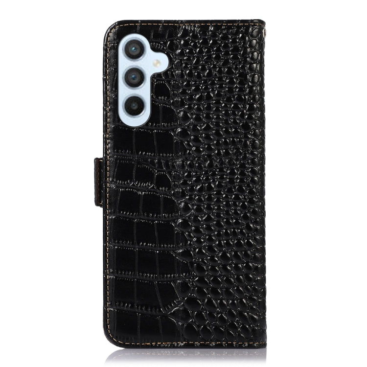 ซองใส่โทรศัพท์หนังวัวชั้นบนจระเข้, For Samsung Galaxy M54 5G, For Samsung Galaxy M34 5G, For Samsung Galaxy S24 Ultra, For Samsung Galaxy A35 5G, For Samsung Galaxy A55 5G, For Samsung Galaxy Xcover 7, For Samsung Galaxy S24+, For Samsung Galaxy S24   ...