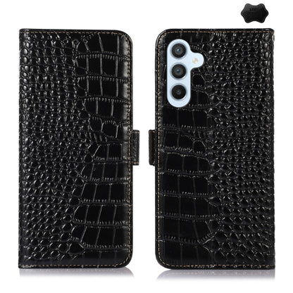 ซองใส่โทรศัพท์หนังวัวชั้นบนจระเข้, For Samsung Galaxy M54 5G, For Samsung Galaxy M34 5G, For Samsung Galaxy S24 Ultra, For Samsung Galaxy A35 5G, For Samsung Galaxy A55 5G, For Samsung Galaxy Xcover 7, For Samsung Galaxy S24+, For Samsung Galaxy S24   ...