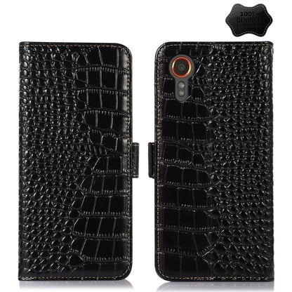 ซองใส่โทรศัพท์หนังวัวชั้นบนจระเข้, For Samsung Galaxy M54 5G, For Samsung Galaxy M34 5G, For Samsung Galaxy S24 Ultra, For Samsung Galaxy A35 5G, For Samsung Galaxy A55 5G, For Samsung Galaxy Xcover 7, For Samsung Galaxy S24+, For Samsung Galaxy S24   ...