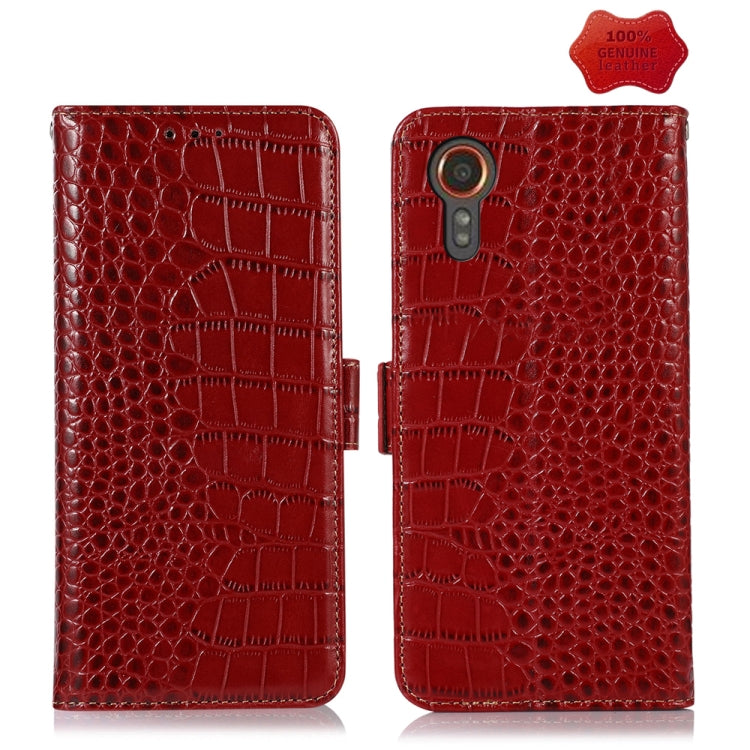 ซองใส่โทรศัพท์หนังวัวชั้นบนจระเข้, For Samsung Galaxy M54 5G, For Samsung Galaxy M34 5G, For Samsung Galaxy S24 Ultra, For Samsung Galaxy A35 5G, For Samsung Galaxy A55 5G, For Samsung Galaxy Xcover 7, For Samsung Galaxy S24+, For Samsung Galaxy S24   ...