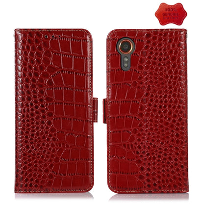 ซองใส่โทรศัพท์หนังวัวชั้นบนจระเข้, For Samsung Galaxy M54 5G, For Samsung Galaxy M34 5G, For Samsung Galaxy S24 Ultra, For Samsung Galaxy A35 5G, For Samsung Galaxy A55 5G, For Samsung Galaxy Xcover 7, For Samsung Galaxy S24+, For Samsung Galaxy S24   ...