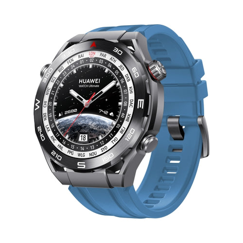 สำหรับ Huawei Watch Ultimate สายนาฬิกาซิลิโคนทดแทน, 2pcs Regular Style, 3pcs Longer Style