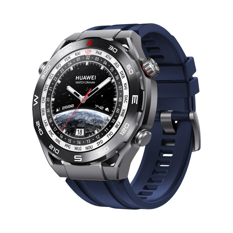 สำหรับ Huawei Watch Ultimate สายนาฬิกาซิลิโคนทดแทน, 2pcs Regular Style, 3pcs Longer Style