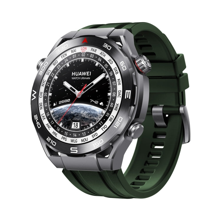 สำหรับ Huawei Watch Ultimate สายนาฬิกาซิลิโคนทดแทน, 2pcs Regular Style, 3pcs Longer Style