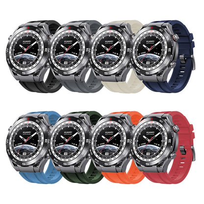 สำหรับ Huawei Watch Ultimate สายนาฬิกาซิลิโคนทดแทน, 2pcs Regular Style, 3pcs Longer Style
