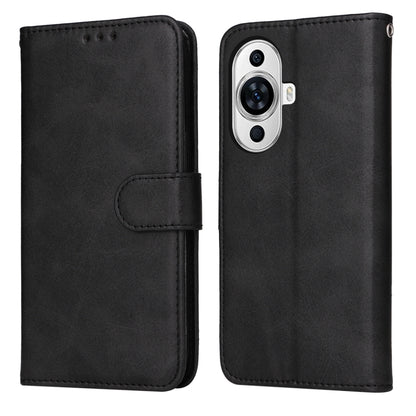 เคสโทรศัพท์หนังพลิกเนื้อลูกวัวคลาสสิก, For Huawei Enjoy 60X, For Huawei nova 11 Pro, For Huawei nova 11