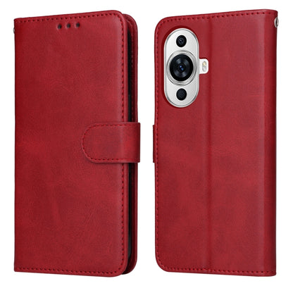 เคสโทรศัพท์หนังพลิกเนื้อลูกวัวคลาสสิก, For Huawei Enjoy 60X, For Huawei nova 11 Pro, For Huawei nova 11
