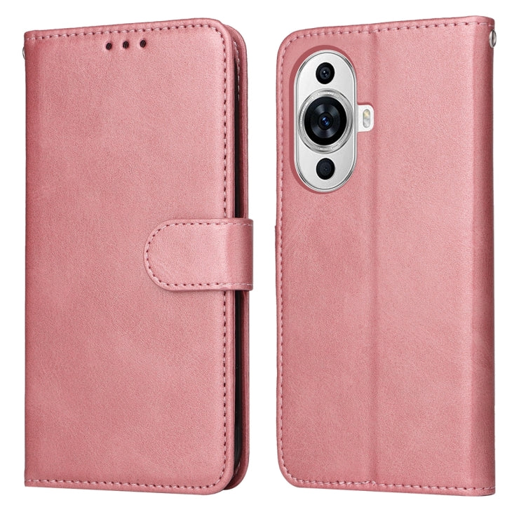 เคสโทรศัพท์หนังพลิกเนื้อลูกวัวคลาสสิก, For Huawei Enjoy 60X, For Huawei nova 11 Pro, For Huawei nova 11