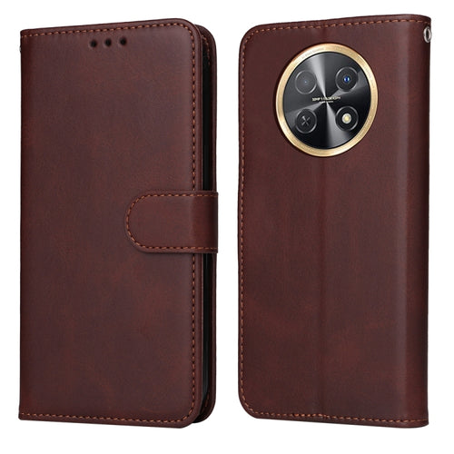 เคสโทรศัพท์หนังพลิกเนื้อลูกวัวคลาสสิก, For Huawei Enjoy 60X, For Huawei nova 11 Pro, For Huawei nova 11