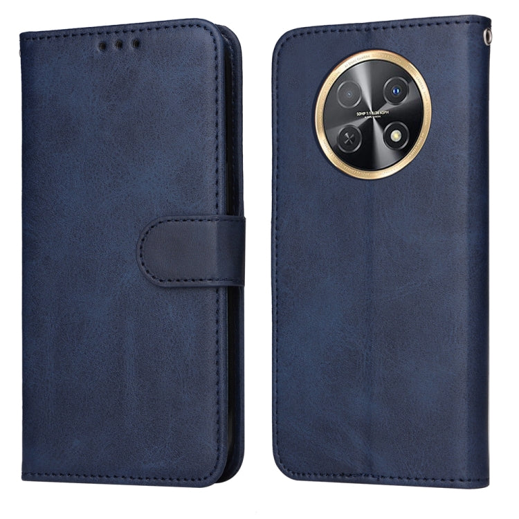 เคสโทรศัพท์หนังพลิกเนื้อลูกวัวคลาสสิก, For Huawei Enjoy 60X, For Huawei nova 11 Pro, For Huawei nova 11