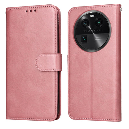 เคสโทรศัพท์หนังพลิกเนื้อลูกวัวคลาสสิก, For OPPO A58 4G, For OPPO Reno10 5G / Reno10 Pro 5G Global, For OPPO A78 4G, For OPPO Find X8 Pro, For OPPO Find X6 Pro, For OPPO Find X6, For OPPO A1 5G, For OPPO A79 5G