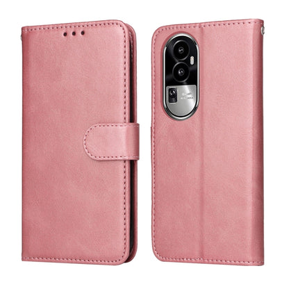 เคสโทรศัพท์หนังพลิกเนื้อลูกวัวคลาสสิก, For OPPO A58 4G, For OPPO Reno10 5G / Reno10 Pro 5G Global, For OPPO A78 4G, For OPPO Find X8 Pro, For OPPO Find X6 Pro, For OPPO Find X6, For OPPO A1 5G, For OPPO A79 5G