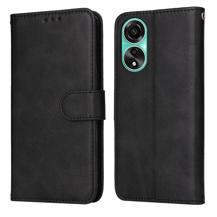 เคสโทรศัพท์หนังพลิกเนื้อลูกวัวคลาสสิก, For OPPO A58 4G, For OPPO Reno10 5G / Reno10 Pro 5G Global, For OPPO A78 4G, For OPPO Find X8 Pro, For OPPO Find X6 Pro, For OPPO Find X6, For OPPO A1 5G, For OPPO A79 5G