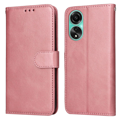 เคสโทรศัพท์หนังพลิกเนื้อลูกวัวคลาสสิก, For OPPO A58 4G, For OPPO Reno10 5G / Reno10 Pro 5G Global, For OPPO A78 4G, For OPPO Find X8 Pro, For OPPO Find X6 Pro, For OPPO Find X6, For OPPO A1 5G, For OPPO A79 5G