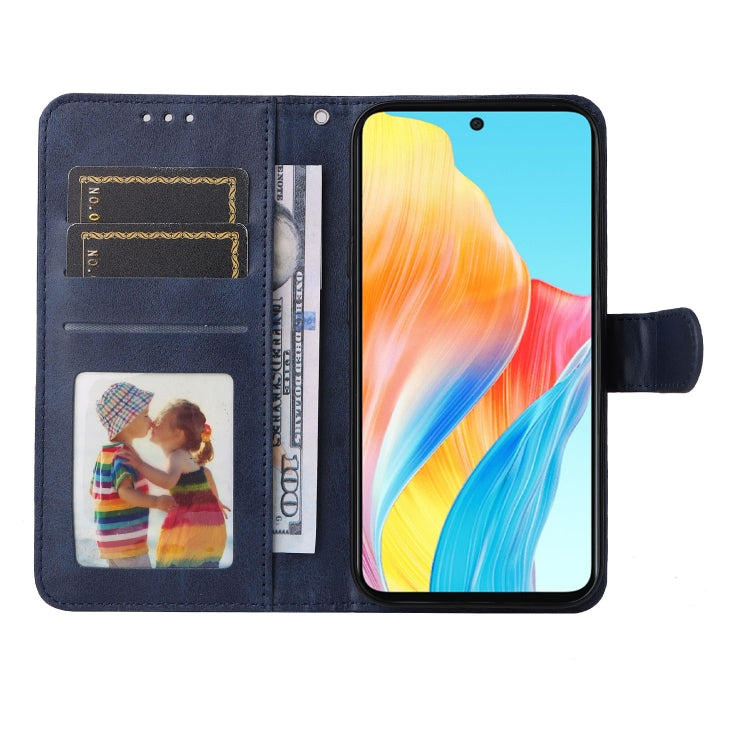 เคสโทรศัพท์หนังพลิกเนื้อลูกวัวคลาสสิก, For OPPO A58 4G, For OPPO Reno10 5G / Reno10 Pro 5G Global, For OPPO A78 4G, For OPPO Find X8 Pro, For OPPO Find X6 Pro, For OPPO Find X6, For OPPO A1 5G, For OPPO A79 5G