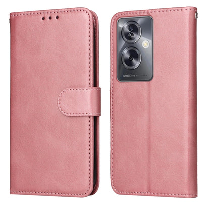 เคสโทรศัพท์หนังพลิกเนื้อลูกวัวคลาสสิก, For OPPO A58 4G, For OPPO Reno10 5G / Reno10 Pro 5G Global, For OPPO A78 4G, For OPPO Find X8 Pro, For OPPO Find X6 Pro, For OPPO Find X6, For OPPO A1 5G, For OPPO A79 5G