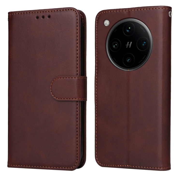 เคสโทรศัพท์หนังพลิกเนื้อลูกวัวคลาสสิก, For OPPO A58 4G, For OPPO Reno10 5G / Reno10 Pro 5G Global, For OPPO A78 4G, For OPPO Find X8 Pro, For OPPO Find X6 Pro, For OPPO Find X6, For OPPO A1 5G, For OPPO A79 5G